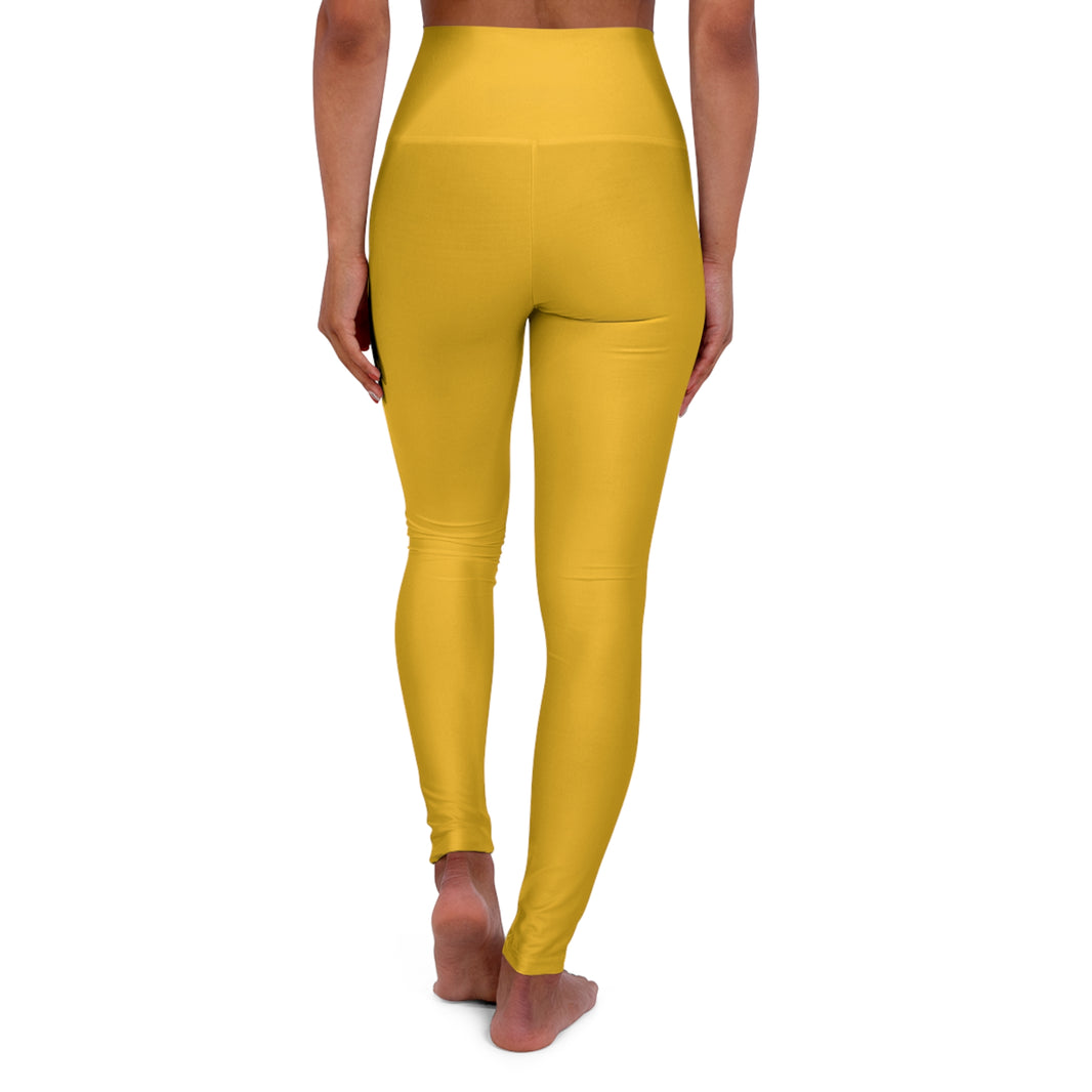 image Healing Is Not Linear High-Waisted Yoga Leggings — Motivational Activewear