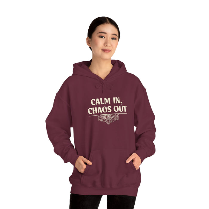 Calm in Chaos. Hooded Sweatshirt