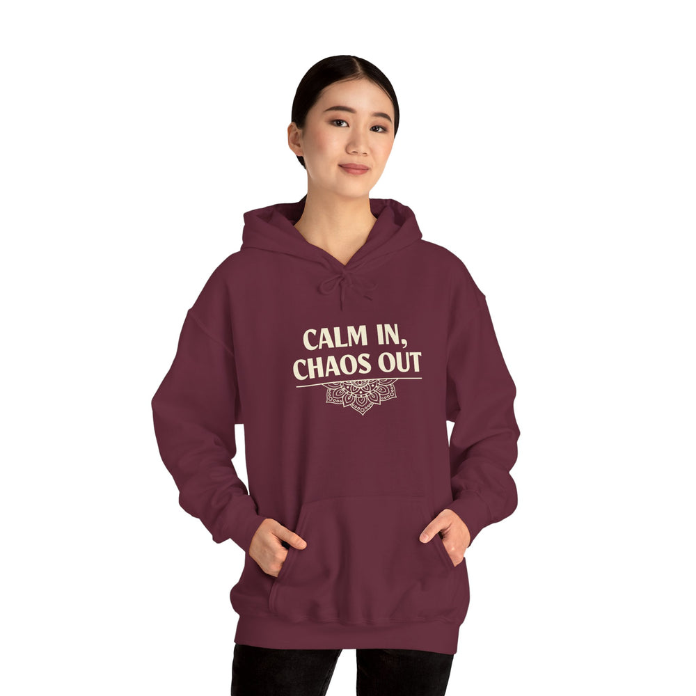 Calm in Chaos. Hooded Sweatshirt