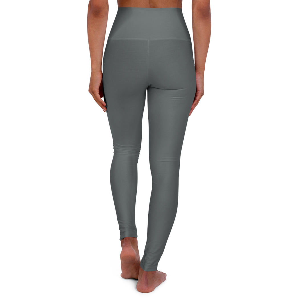 image High Waisted Yoga Leggings (AOP)