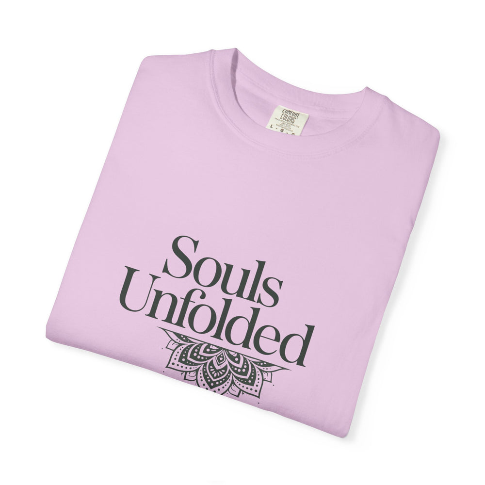 Souls Unfolded T-Shirt — Minimalist Spiritual Graphic Tee