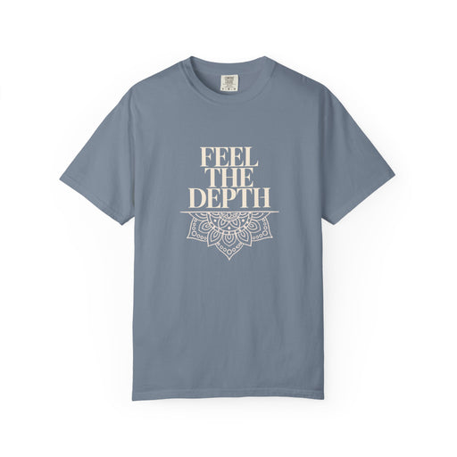 Feel The Depth T-Shirt — Mandala Graphic Spiritual Yoga Tee