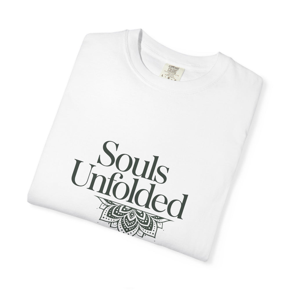 Souls Unfolded T-Shirt — Minimalist Spiritual Graphic Tee