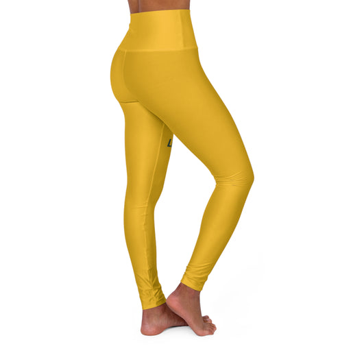 Healing Is Not Linear High-Waisted Yoga Leggings — Motivational Activewear
