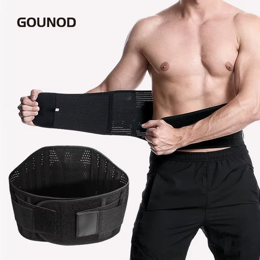 1PC  Double Full Back Lumbar Support Belt Waist Orthopedic Corset Spine Decompression Waist Trainer Back Pain Relief