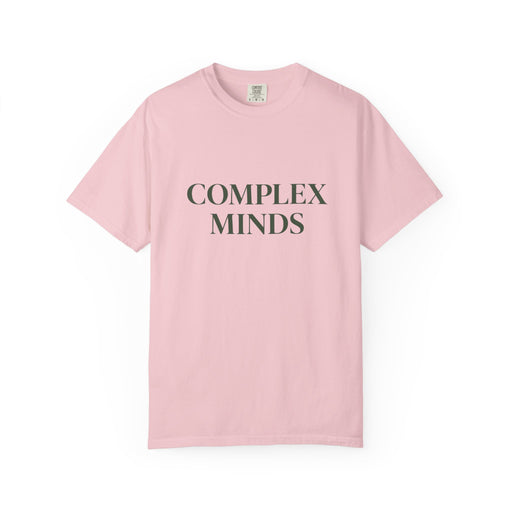 T-Shirt — "Complex Minds" Minimalist Graphic Tee
