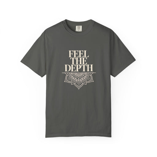 Feel The Depth T-Shirt — Mandala Graphic Spiritual Yoga Tee