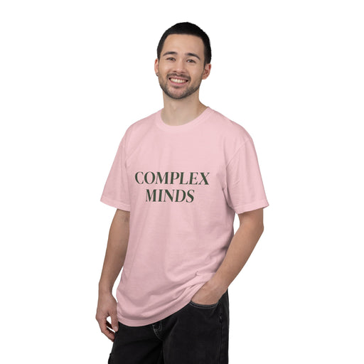 T-Shirt — "Complex Minds" Minimalist Graphic Tee