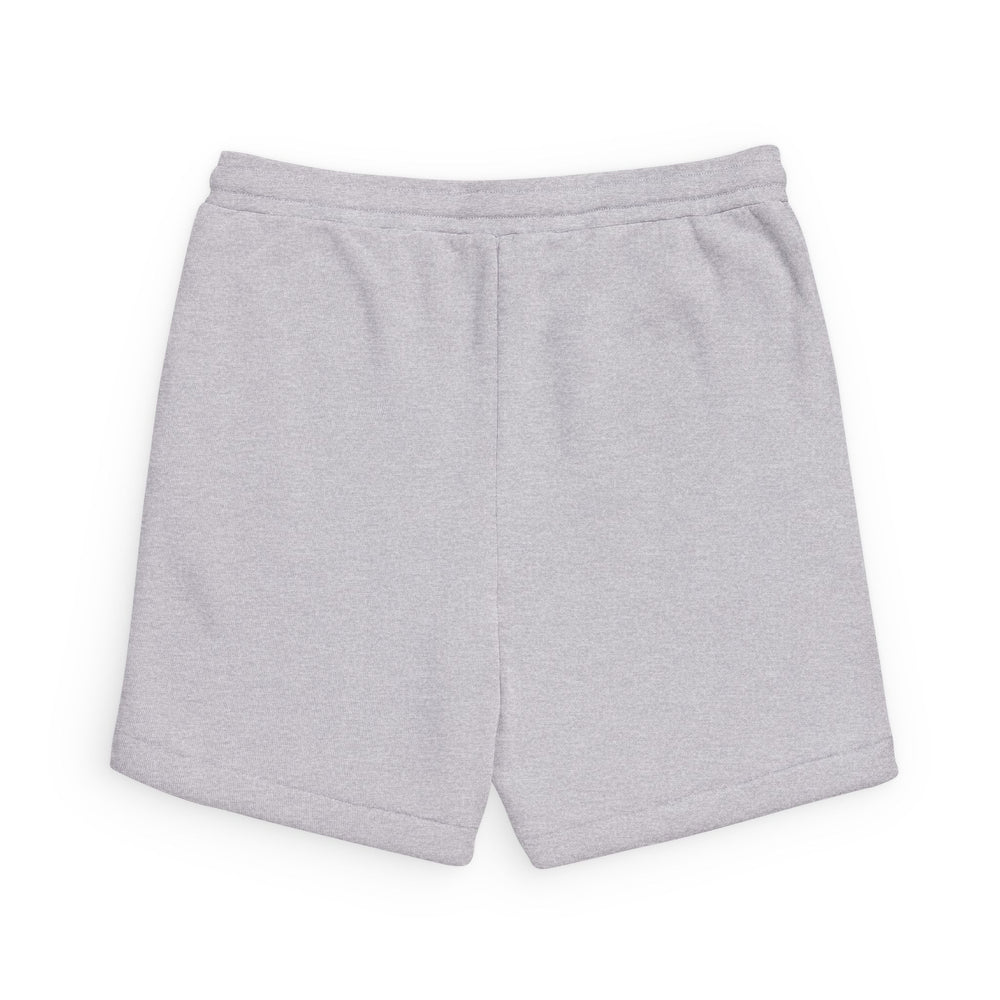 Layered Not Broken Sweatshorts — Casual Gray Sponge Fleece Shorts