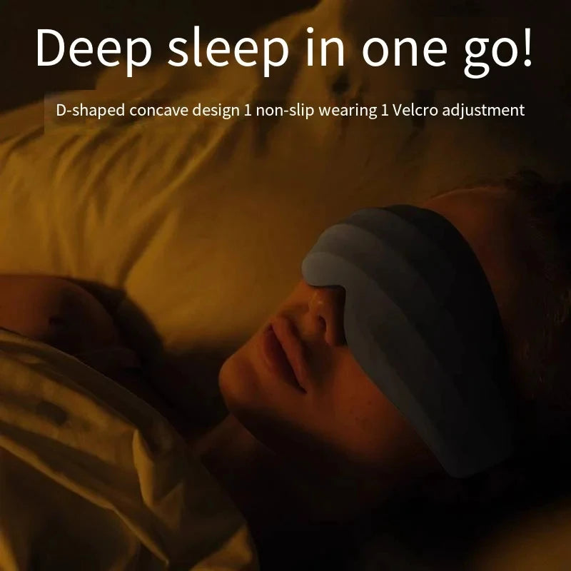 Eye Mask Sleep 3D Stereoscopic Sleep Aid for Men Women Adult Portable for Sleeping Block Out Light Eye Mask Travel