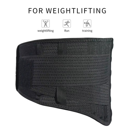 1PC  Double Full Back Lumbar Support Belt Waist Orthopedic Corset Spine Decompression Waist Trainer Back Pain Relief