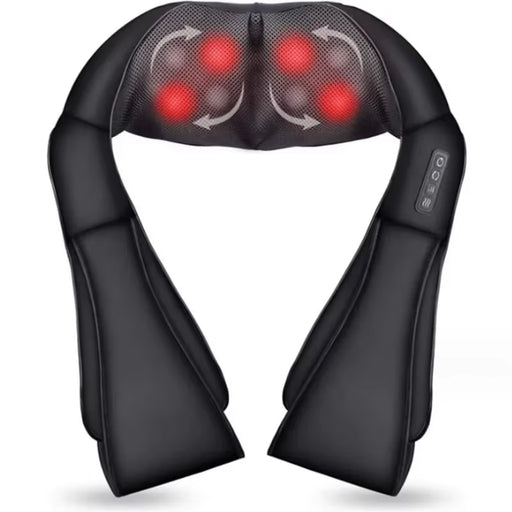 Shiatsu Neck Shoulder Massager Hot Compress Cervical Massagers Cars Home Kneading Massaging Shawl Electric Necks Waist Shawls